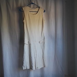 Cream Colored Calvin Klein Dress